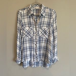 Super soft plaid top